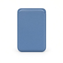 Evelatus universali PU odos piniginė su „MagSafe“ šviesele Blue