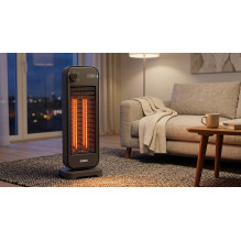 Infraraudonųjų spindulių šildytuvas - N'OVEEN PTC500 900 W Juodas