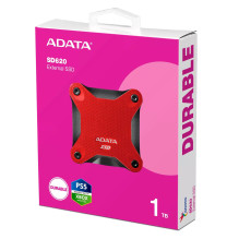 ADATA SD620 1TB Juodas ir raudonas išorinis SSD diskas (SD620-1TCRD)