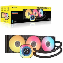 Corsair iCUE LINK TITAN 360 RX LCD Processor All-in-one liquid cooler 12 cm Black 1 pc(s) Corsair iCUE LINK TITAN 360 RX LCD Processor All-in-one liquid cooler 12 cm Black 1 pc(s)
