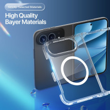 DUX DUCIS case CLIN MAG compatible with MagSafe for iPhone Duo transparent