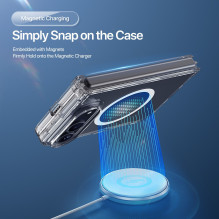 DUX DUCIS case CLIN MAG compatible with MagSafe for iPhone Duo transparent