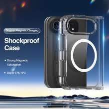 DUX DUCIS case CLIN MAG compatible with MagSafe for iPhone Duo transparent