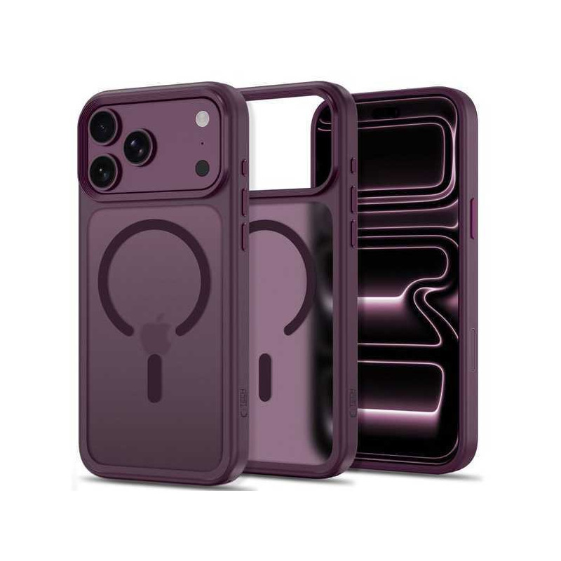 Tech-Protect MAGMAT MAGSAFE CC IPHONE 17 PRO MAX / 18 PRO MAX Burgundy