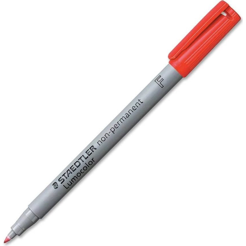 Marķieris Staedtler 316 sarkans 10 gab.
