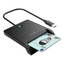 KORTELIŲ SKAITYTUVAS IŠMANIOSIOS KORTELĖS PRIMO / USB-C 26253 TRUST