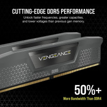 Operatyvioji atmintis - Corsair Vengeance CMK32GX5M2B6000Z30 32 GB 2 × 16 GB 6000 MHz Pilka