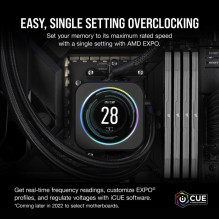 Operatyvioji atmintis - Corsair Vengeance CMK32GX5M2B6000Z30 32 GB 2 × 16 GB 6000 MHz Pilka