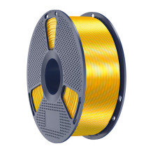 3D Spausdinimo Filamentas - Sunlu PLA+ Silk Filamentas, Sklandus Maitinimas, Mažas Išlinkimas, Auksinė 3D Spausdinimo Filamentas - Sunlu PLA+ Silk Filamentas, Sklandus Maitinimas, Mažas Išlinkimas, Auksinė
