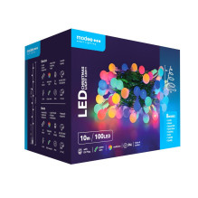 LED girlianda - Modee Lighting ML-C2011, 10 m, RGB, 100 LED, spalvota