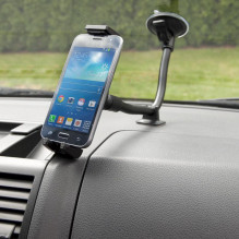 Telefono Laikiklis - eXtreme M-LONG Universalus Automobilinis Laikiklis Su 300 mm Reguliuojamu Rankos Ilgiu Juodas Telefono Laikiklis - eXtreme M-LONG Universalus Automobilinis Laikiklis Su 300 mm Reguliuojamu Rankos Ilgiu Juodas