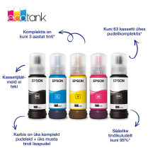 Daugiafunkcis spausdintuvas - Epson EcoTank L3310 3 viename A4, 100 lapų dėklas, nuotraukos be paraščių 10 × 15 cm Daugiafunkcis spausdintuvas - Epson EcoTank L3310 3 viename A4, 100 lapų dėklas, nuotraukos be paraščių 10 × 15 cm
