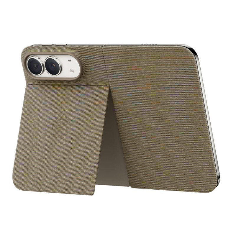 Phone Case with Stand Apple TechWoven Compatible with MagSafe, Taupe, iPhone Duo (MKR64ZM / A)