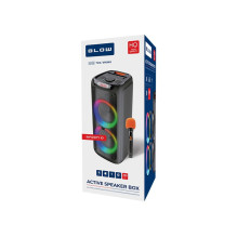 BLOW Infinity 10" 300W „Bluetooth“ garsiakalbis / kolonėlė + mikrofonas BLOW Infinity 10" 300W „Bluetooth“ garsiakalbis / kolonėlė + mikrofonas