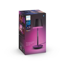 PHILIPS Hue balta ir spalvota aplinkos stalo lempa, Black PHILIPS Hue balta ir spalvota aplinkos stalo lempa, Black