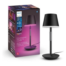 PHILIPS Hue balta ir spalvota aplinkos stalo lempa, Black PHILIPS Hue balta ir spalvota aplinkos stalo lempa, Black