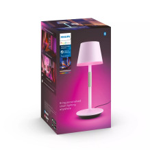 Philips Hue White and colour ambience HUE GO PORTABLE TABLE LAMP W EU / UK Bluetooth / Zigbee 6 W Philips Hue White and colour ambience HUE GO PORTABLE TABLE LAMP W EU / UK Bluetooth / Zigbee 6 W