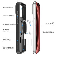 Dux Ducis Apple iPhone 18 Pro Max Yind Hybrid Case with MagSafe Black Dux Ducis Apple iPhone 18 Pro Max Yind Hybrid Case with MagSafe Black