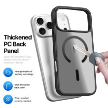 Dux Ducis Apple iPhone 18 Pro Max Yind Hybrid Case with MagSafe Black Dux Ducis Apple iPhone 18 Pro Max Yind Hybrid Case with MagSafe Black