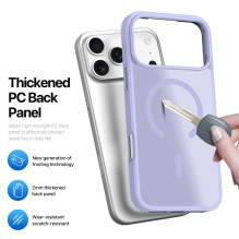 Dux Ducis Apple iPhone 18 Pro Yind Hybrid Case with MagSafe Light Purple