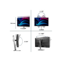 Monitorius - Philips 27B2N4500 / 00 27" QHD 120Hz HDMI DisplayPort Ergonominis Monitorius - Philips 27B2N4500 / 00 27" QHD 120Hz HDMI DisplayPort Ergonominis