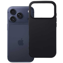 OEM Silicone Phone Case iPhone 17 Pro Black