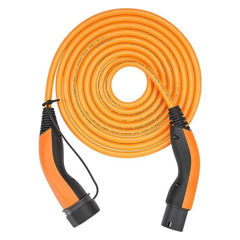 LAPP MOBILITY HELIX® Type 2 elektromobiļa uzlādes kabelis 11 kW 5 m oranžs 61796
