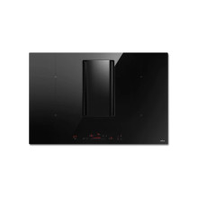 Elica NIKOLATESLA PRIME S+ BL / A / 83 Black Built-in 83 cm Zone induction hob 4 zone(s) Built-in hood
