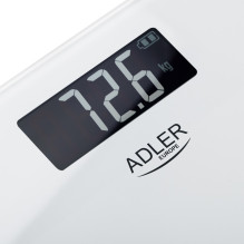 Bathroom scale ADLER AD 8194w rechargeable USB-C White Bathroom scale ADLER AD 8194w rechargeable USB-C White