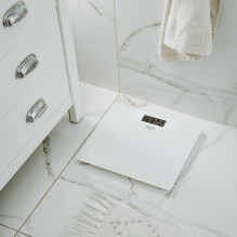 Bathroom scale ADLER AD 8194w rechargeable USB-C White Bathroom scale ADLER AD 8194w rechargeable USB-C White
