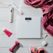 Bathroom scale ADLER AD 8194w rechargeable USB-C White Bathroom scale ADLER AD 8194w rechargeable USB-C White