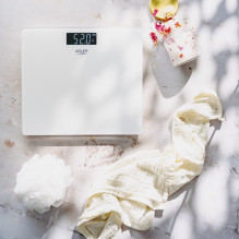 Bathroom scale ADLER AD 8194w rechargeable USB-C White Bathroom scale ADLER AD 8194w rechargeable USB-C White
