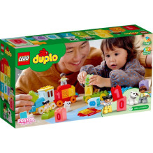LEGO DUPLO 10954 SKAIČIŲ TRAUKINYS – IŠMOKITE SKAIČIUOTI
