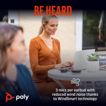 Ausinės Poly Voyager Free 60+ UC Black BT700 USB-C (7Y8G4A) Ausinės Poly Voyager Free 60+ UC Black BT700 USB-C (7Y8G4A)