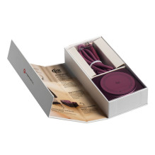 FORCELL „AluFold“ Pro 3in1 Qi 2.2 25W itin greitas belaidis stalo įkroviklis, skirtas „iPhone“ ir Samsung, suderinamas s