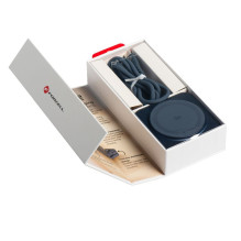 FORCELL „AluFold“ Pro 25W 3in1 „Qi 2.2“ itin greitas belaidis stalo įkroviklis, skirtas „iPhone“ ir Samsung, suderinamas