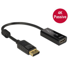 Delock Displayport adapteris DP - HDMI St / Bu 4K pasyvus