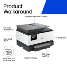 Daugiafunkcis įrenginys HP OfficeJet Pro 9120 belaidis spalvotas (C2VZ5B) Daugiafunkcis įrenginys HP OfficeJet Pro 9120 belaidis spalvotas (C2VZ5B)