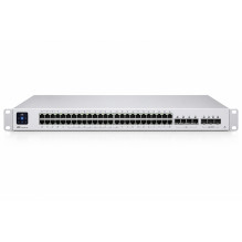 Switch Ubiquiti UniFi 32x2.5G RJ45 / 16x10G RJ45 / 4xSFP28 Managed 19" Rack-Mountable, 1.3" Touchscreen