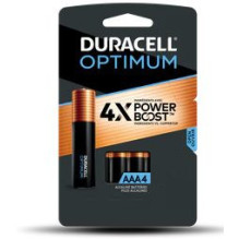 Baterija Duracell Optimum AAA Alkaline 4pack