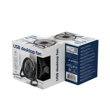 NB ACC USB DESKTOP FAN / BLACK UFAN-01-BK GEMBIRD