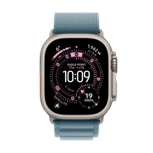 Smartwatch Apple Watch Ultra 3 GPS + Cellular 49mm Natural Titanium / Alpine Loop S Blue (MEWK4QF / A) Smartwatch Apple Watch Ultra 3 GPS + Cellular 49mm Natural Titanium / Alpine Loop S Blue (MEWK4QF / A)