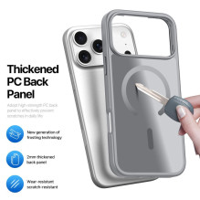 Dux Ducis Apple iPhone 18 Pro Yind Hybrid Case with MagSafe Grey