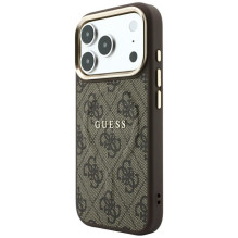 Guess Guess Embossed 4G Classic MagSafe Case for iPhone 17 Pro / 18 Pro - Brown Guess Guess Embossed 4G Classic MagSafe Case for iPhone 17 Pro / 18 Pro - Brown