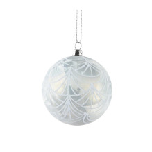 Christmas Tree toy Decoris Ice, silver, polystyrene