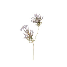 Artificial branch Decoris, gold / purple, 64 cm