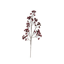 Artificial branch Decoris Berries, red, 59 cm