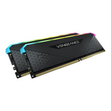 RAM modulis - Corsair Vengeance RGB RS 16 GB 3200 MHz Juoda RAM modulis - Corsair Vengeance RGB RS 16 GB 3200 MHz Juoda