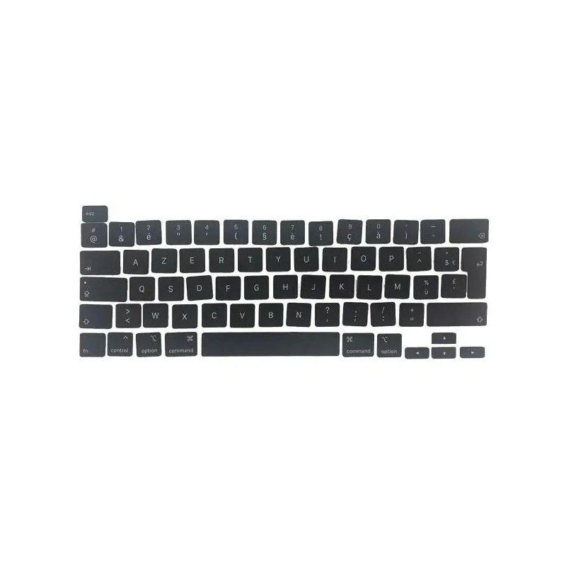 Raktų rinkinys be spaustukų Azerty MacBook (A2141/A2289/A2251)