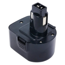 Patona pakaitinė baterija, skirta DeWalt DE9071 DE9072 Black &amp; Decker Würth 12V 3000mAh Ni-MH Black